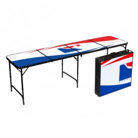 Beer Pong Rules House Party College Bpong White Beer Pong Table By Bpong 8 Ft Aluminum